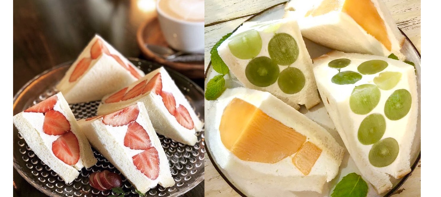 極上のスイーツ 東京都高円寺駅近くにあるお店 ジュールヴェルヌコーヒー の フルーツサンド