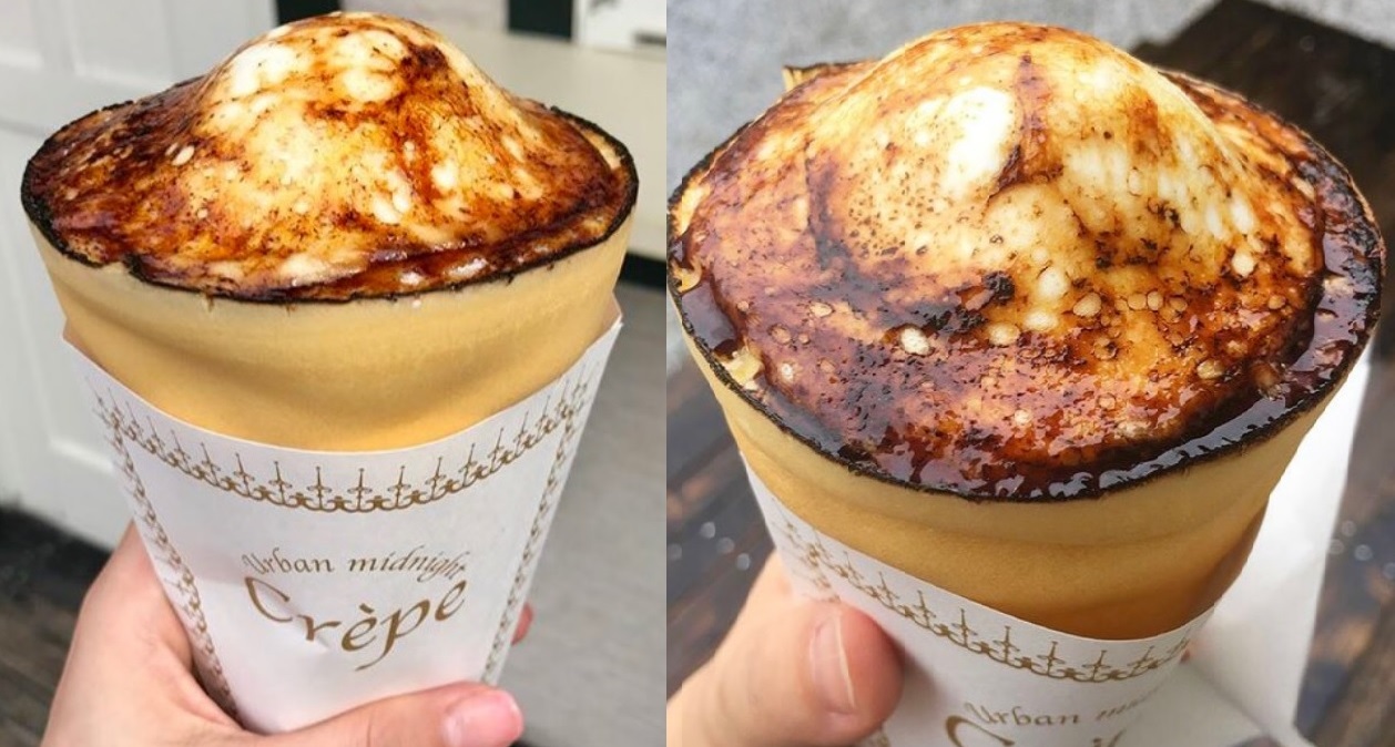 極上のスイーツ 福岡県久留米市善導寺駅近くにある ル ボヌール の アイス クレーム ド ブリュレ