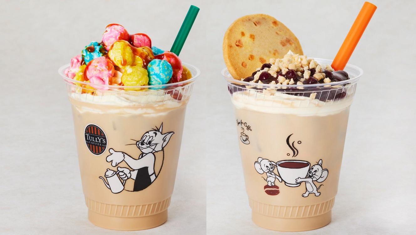 極上のスイーツ タリーズから トムとジェリー とコラボした限定ドリンクが新発売