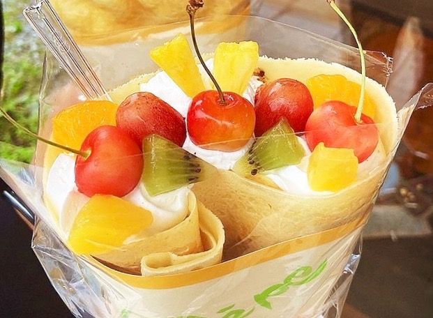 極上のスイーツ 長野県軽井沢にあるお店 珈琲黒庚 コーヒーコクラ の絶品クレープ