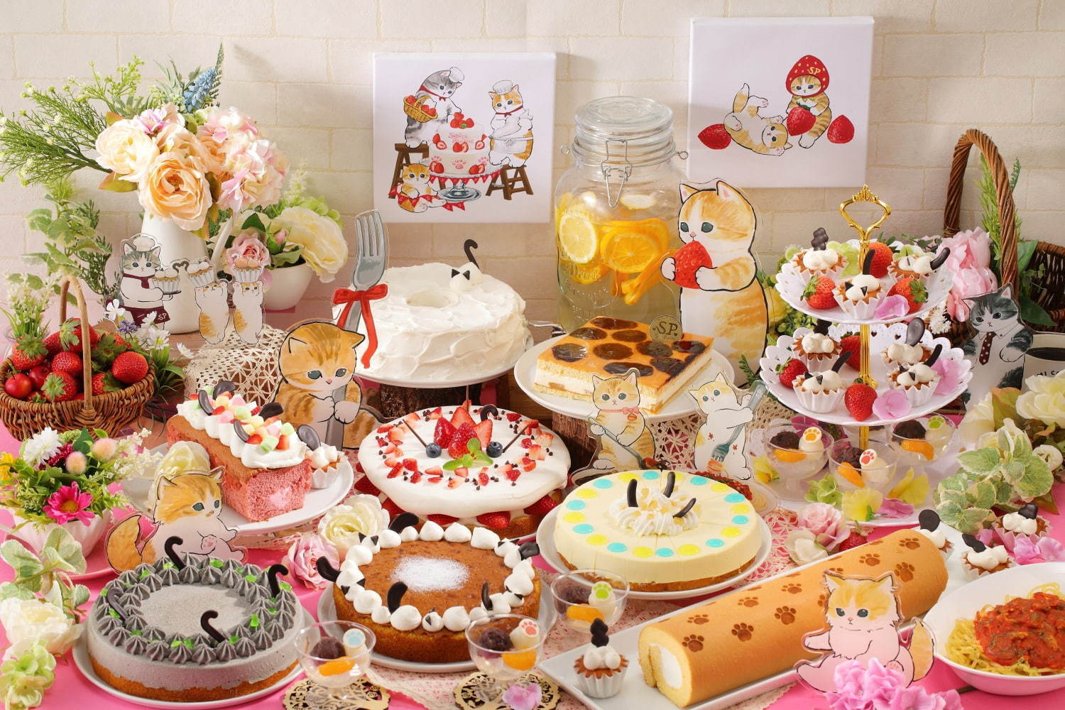 極上のスイーツ スイーツパラダイス全店で スイーツパラにゃんス が開催されます