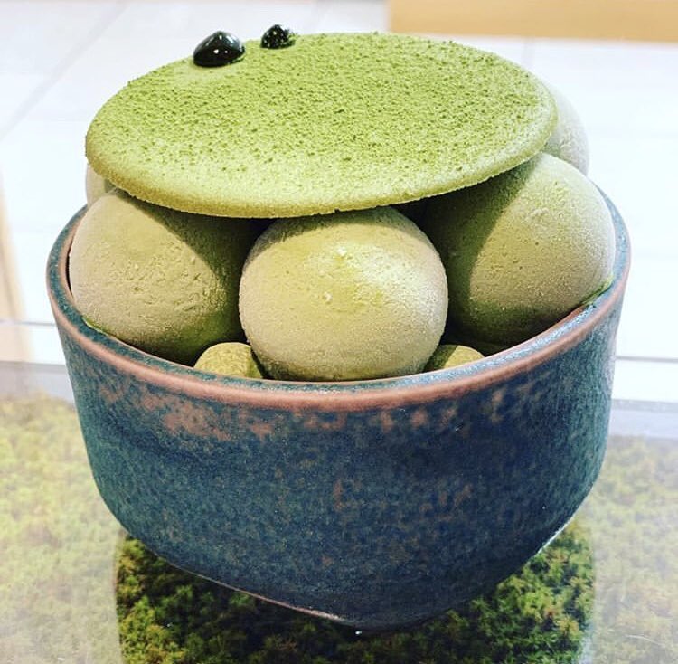 極上のスイーツ 京都駅ビル内にあるお店 Fukunaga 901 の 京の盆栽