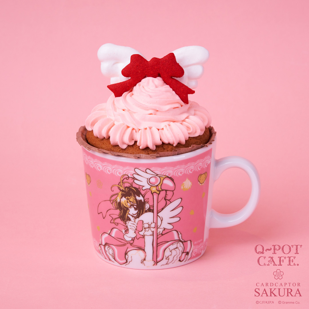 新品 Q-pot. カードキャプターさくら ドレスカップケーキ ネックレス 
