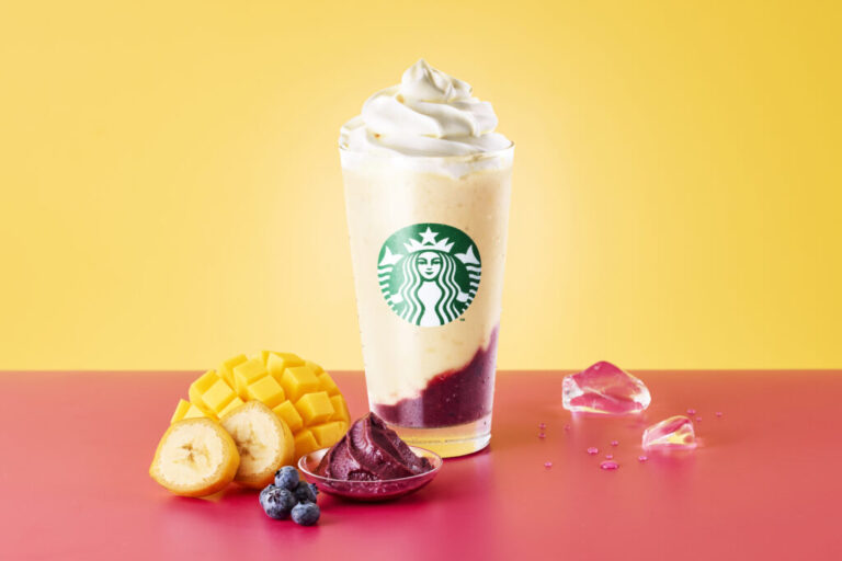 極上のスイーツ | スターバックスの一部店舗から「My フルーツ3 フラペチーノ 完熟白桃」が新発売